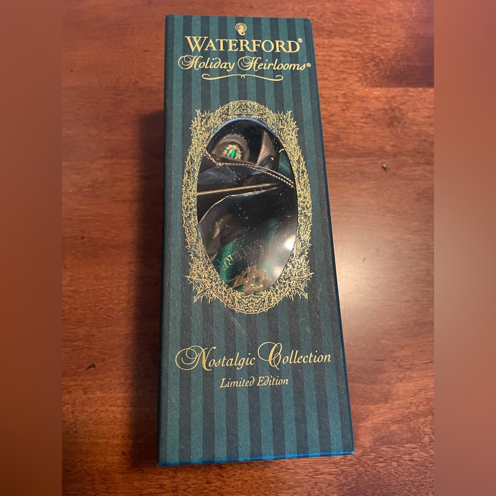 Waterford Peacock Grande Icicles Ornaments. Great Used Condition. - Picture 12 of 12